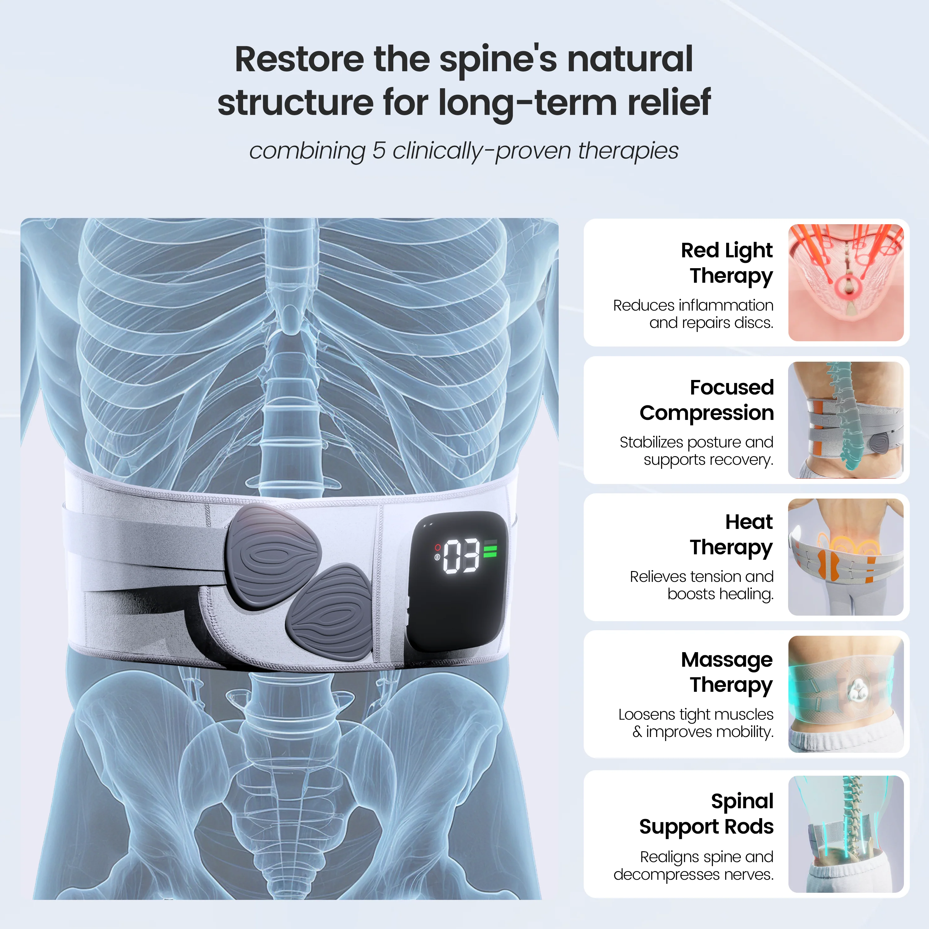 Restore™ Therapy Support Belt - Image 3